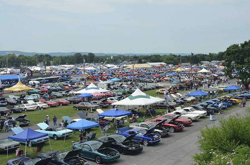 Overview of Carlisle Ford Nationals